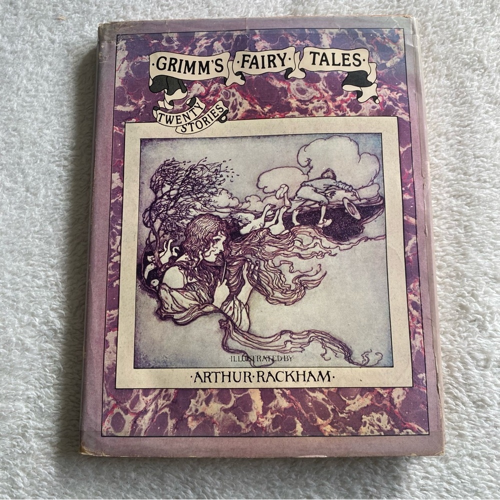 Grimes Fairy Tales Illustrated by Arthur Rackham Twenty Stories coloured plates​